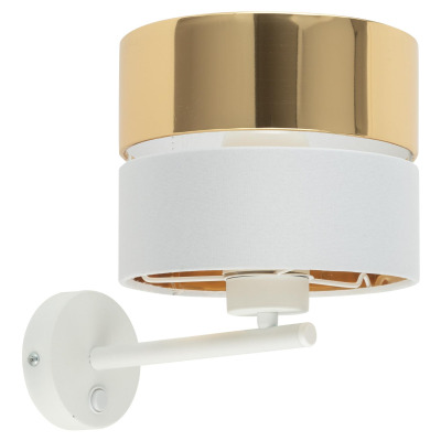 4770 TK-Lighting HILTON WHITE/GOLD Бра