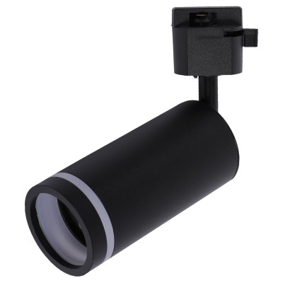 6897 TK-Lighting TRACER JET RING BLACK 1xGU10