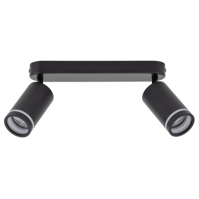6912 TK-Lighting JET BLACK 2xGU10